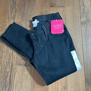 Ingrid & Isabel Maternity Size 4 Expandable Side Panels Black Skinny Jeans